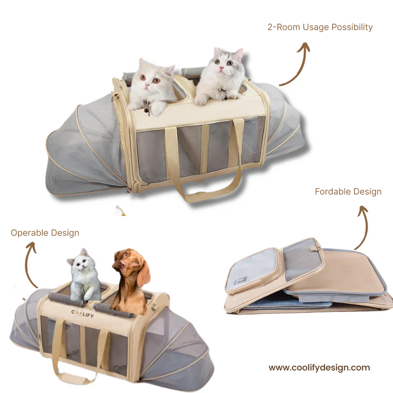 Amsterdam Adventure Pet Carrier Bag